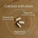 Organic Calcium with Magnesium, Vitamin D3, K2 - 180 Tablets