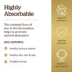 Solgar Chelated Zinc Tablets for Healthy Skin