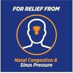Theraflu Severe Congestion Relief Nasal Mist, Oxymetazoline HCI 0.05% Nasal Decongestant, 12 Hour Relief, Ultra-Fine Mist, 0.34 fl oz