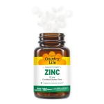 Country Life Target-Mins Zinc 50 mg 180 Tablets - Zinc Supplements for Immune Health - Zinc 50mg - Zinc Support