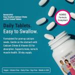 BariatricPal Easy Swallow Calcium Citrate (600mg) and D3 Coated Tablets (30-Day Supply)