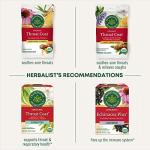 Traditional Medicinals Lozenges, Organic Throat Coat Lozenges, Eucalyptus Mint, Soothes Sore Throats & Relieves Coughs, 16 Individually Wrapped