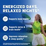 Vitalibre 10 in 1 Magnesium Complex, 420mg Elemental Magnesium | Ultra Strength, Max Absorption | Chelated Magnesium Supplement for Sleep, Nerves & Heart Health | Non-GMO, 120 Vegan Capsules