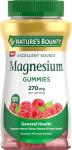 Nature's Bounty Magnesium 270mg Gummies, Supports Bone, Nerve, Muscle and Heart Health, 90 Gummies