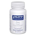 Pure Encapsulations Zinc (Citrate) - for Immune System, Tissue Development & Metabolism* - Mineral Supplement with Enzymes - Highly Absorbable Zinc - Vegan & Non-GMO - 180 Capsules