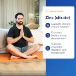 Pure Encapsulations Zinc (Citrate) - for Immune System, Tissue Development & Metabolism* - Mineral Supplement with Enzymes - Highly Absorbable Zinc - Vegan & Non-GMO - 180 Capsules