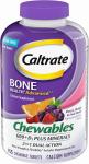 Caltrate Chewables Calcium Vitamin D Supplement - 155 Count