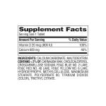 Equate Calcium + D3 Tablets Dietary Supplement, 600 mg, 120 Count