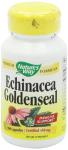 Nature's Way Echinacea Goldenseal Immune Support Capsules