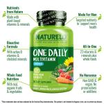 Male Energy Boosting Multivitamin - NATURELO 120 Capsules