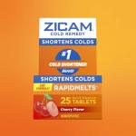 Zicam Zinc Cold Remedy RapidMelts Cherry 25ct