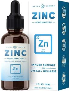 Organic Zinc Drops with Vitamin C for Immunity