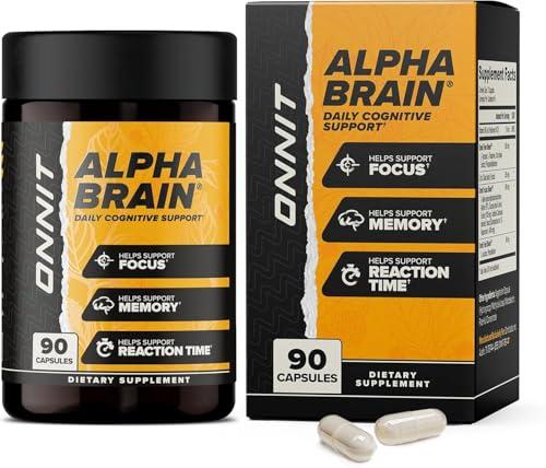 ONNIT Alpha Brain Premium Nootropic - 90ct
