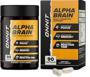 ONNIT Alpha Brain Premium Nootropic - 90ct