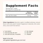 EZ Melts Dissolvable Zinc Supplement 30 mg, Sugar-Free, 2-Month Supply - 1 Pack