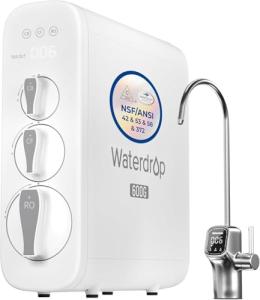 Waterdrop RO System, NSF/ANSI 58 & 372 Cert., 600 GPD