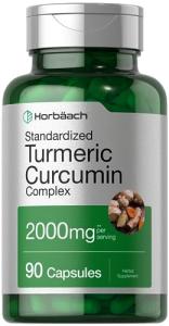 Horbäach Turmeric Curcumin 2000mg with Black Pepper