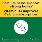 Nature Made Calcium 600 mg with Vitamin D3 Tablets
