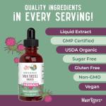 MaryRuth Organics Milk Thistle Seed Liquid Extract, 1 FZ
