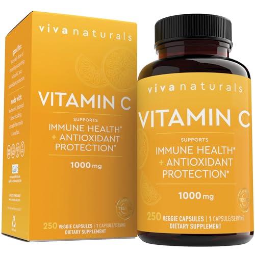 Viva Naturals Vitamin C 1000 mg, 250 Capsules