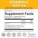 Viva Naturals Vitamin C 1000 mg, 250 Capsules