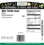 Frontier Whole Milk Thistle Seeds
