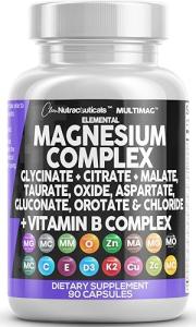 Clean Nutraceuticals Magnesium Complex with Zinc and Vitamins