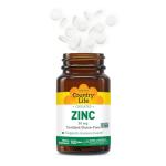Country Life Vegan Chelated Zinc 50 mg Tablets