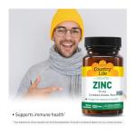 Country Life Vegan Chelated Zinc 50 mg Tablets