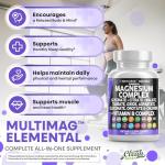 Clean Nutraceuticals Magnesium Complex with Zinc and Vitamins