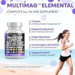 Clean Nutraceuticals Magnesium Complex with Zinc and Vitamins