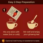 Korean Red Ginseng Instant Tea - 50 Sachets