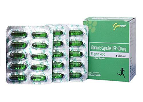 Genone E-Gen 400 Vitamin E Capsules for Skin
