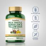 Milk Thistle, Dandelion & Yellow Dock Capsules