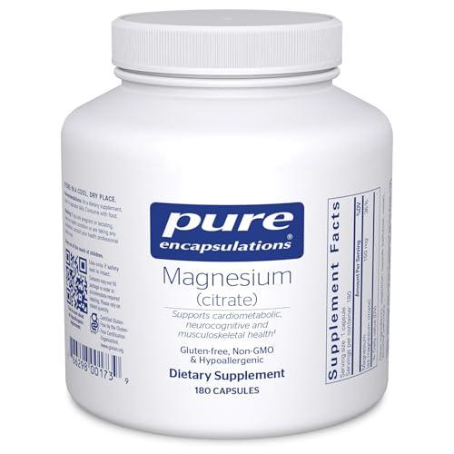 Pure Encapsulations Magnesium Citrate - 180 Capsules