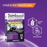 Sambucol Cold Relief Tablets with Elderberry & Zinc