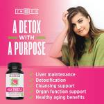 Zhou Milk Thistle - Liver Support Capsules, 60 Count