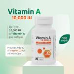 Nutra Vitamin A & D3 High Potency Softgels