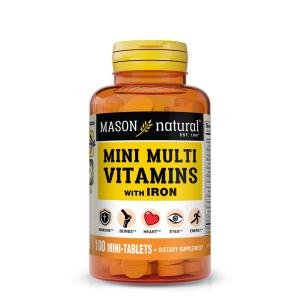 Mason Natural Mini Multi Vitamins with Iron and Calcium
