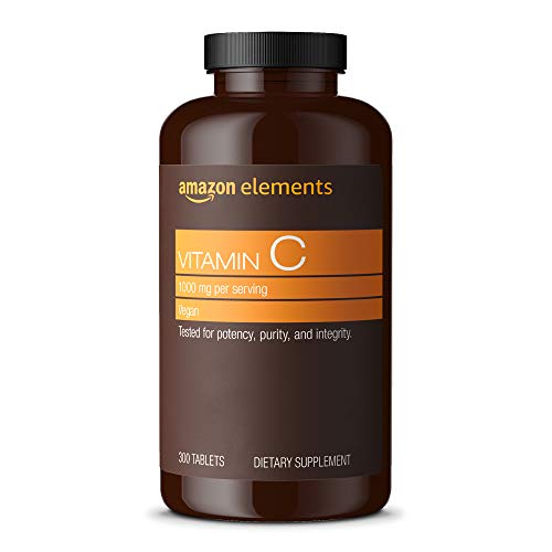 Amazon Elements Vitamin C 1000mg, 300 Tablets