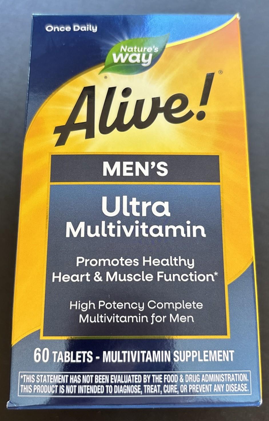 Nature's Way Alive! Men's High Potency Multivitamin