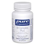 Pure Encapsulations B-Complex Plus - B Vitamins Supplement to Support Neurological Health, Cardiovascular Health, Energy Levels & Nervous System Support* - with Vitamin B12 & More - 60 Capsules