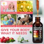 VOGSIG Organic Vegan B Complex Liquid Vitamins