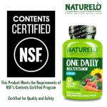 NATURELO Men's One Daily Multivitamin - 60 Veggie Caps