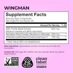 HUM Wing Man Liver Support with Milk Thistle