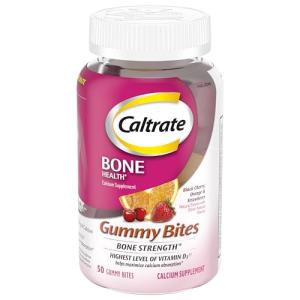 Caltrate Gummy Bites Calcium & Vitamin D 50 Count