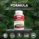 Saw Palmetto Prostate Support for Men - 120 Capsules
