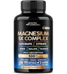 5-in-1 Magnesium Complex for Stress and Muscle Support