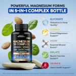 5-in-1 Magnesium Complex for Stress and Muscle Support