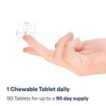 Puritan's Pride Chewable Vitamin C-500 mg with Rose HIPS